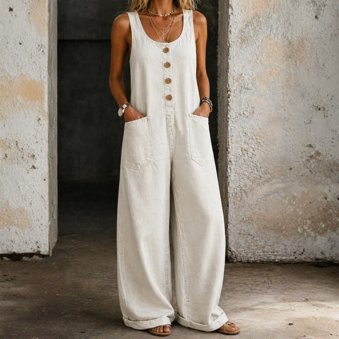 Hanna - Vintage-pesty Farkkuhaalari