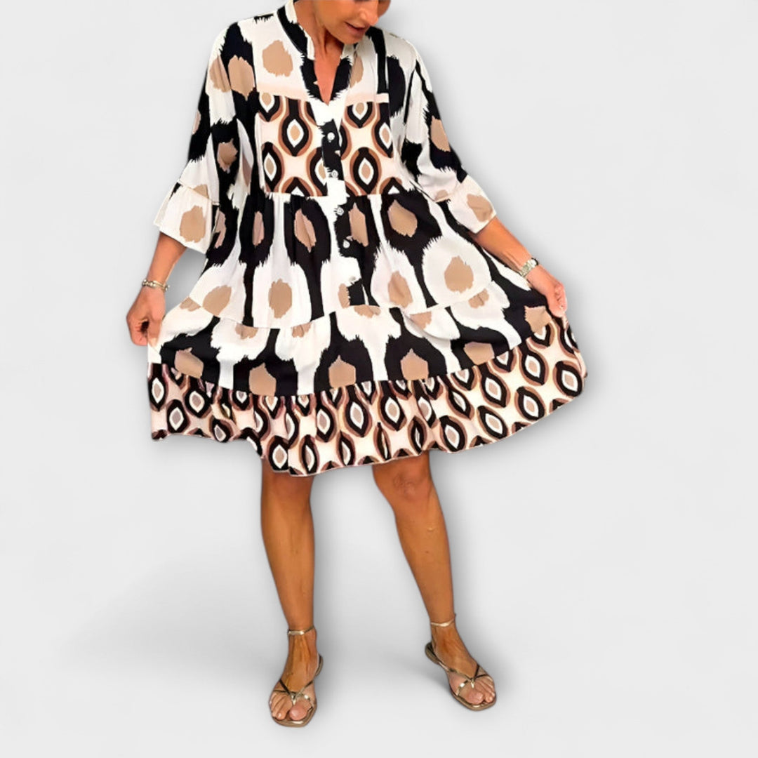 Lavira - Elegantti Midi Mekko