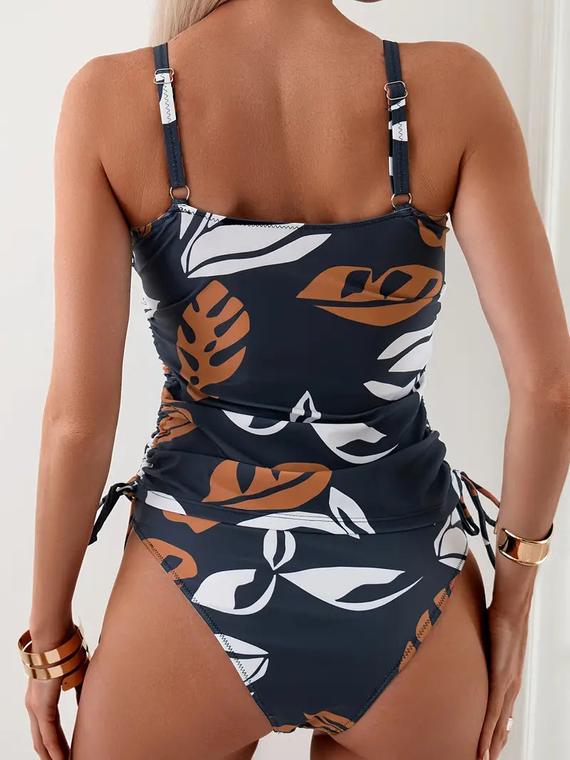 Venere | Tankini lehtikuosilla