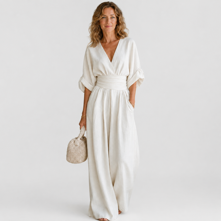 Sanna – Tyylikäs ja laskeutuva jumpsuit
