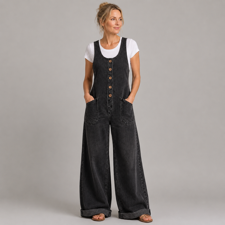 Tuuli - Vintage-pesty Puuvillamekko