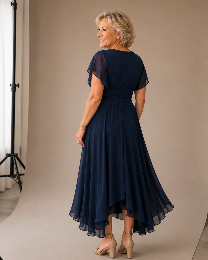 Aino™ | V-Pääntie A-Linjainen Mekko