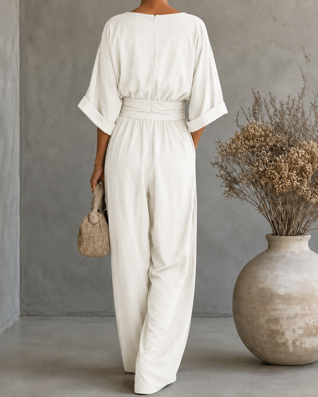 Sanna – Tyylikäs ja laskeutuva jumpsuit