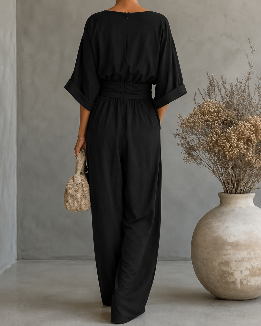 Sanna – Tyylikäs ja laskeutuva jumpsuit