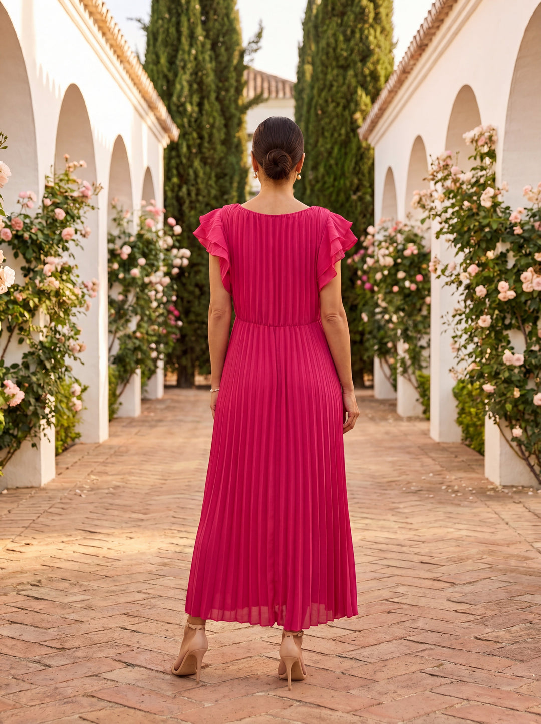 Venla - Tyylikäs Tylli-mekko - Maison Claire et Sylvie