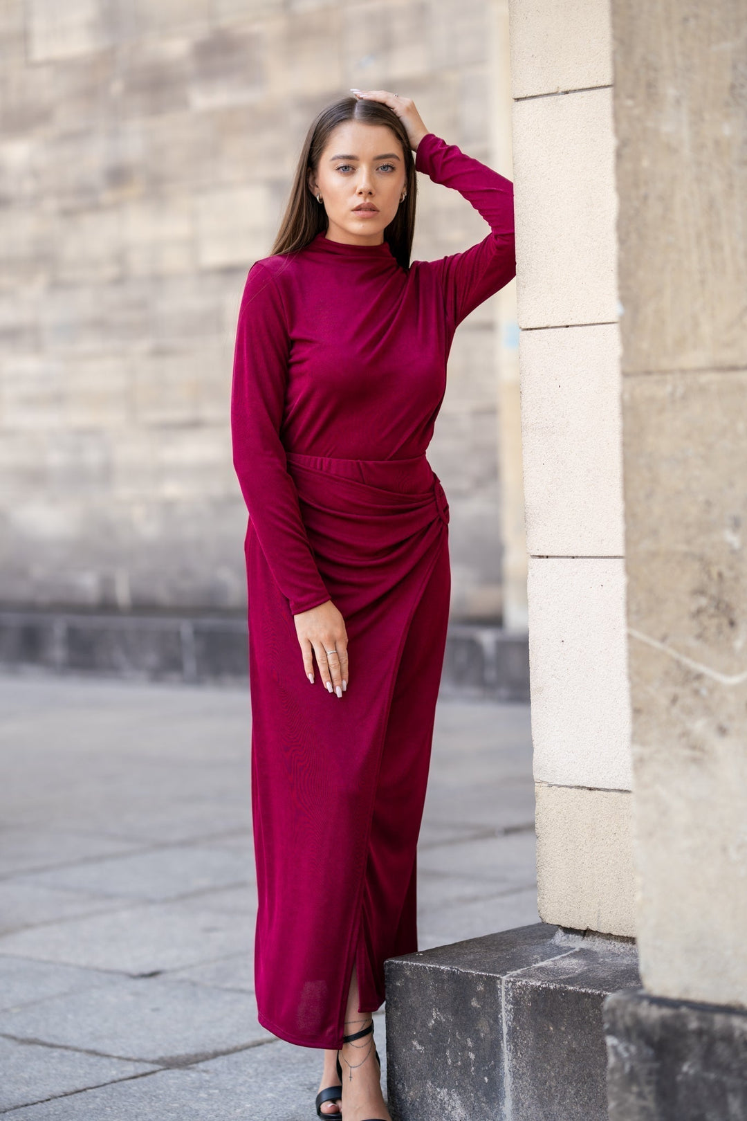 Aurelia™ | Elegantti Epäsymmetrinen Mekko