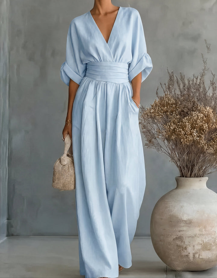 Sanna – Tyylikäs ja laskeutuva jumpsuit