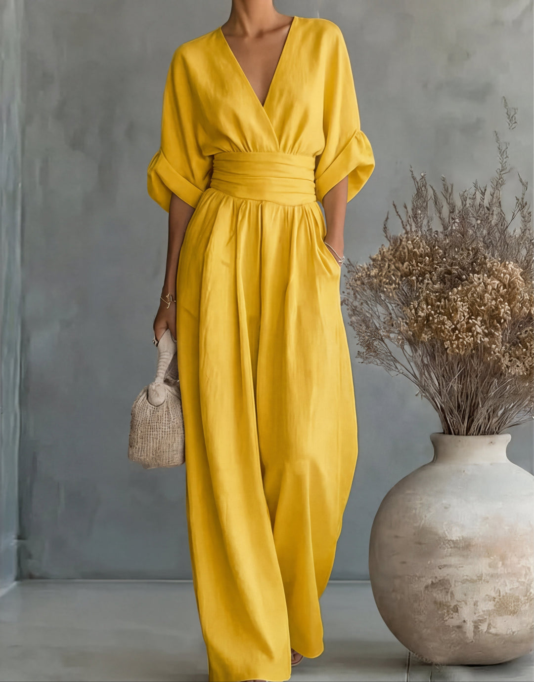 Sanna – Tyylikäs ja laskeutuva jumpsuit