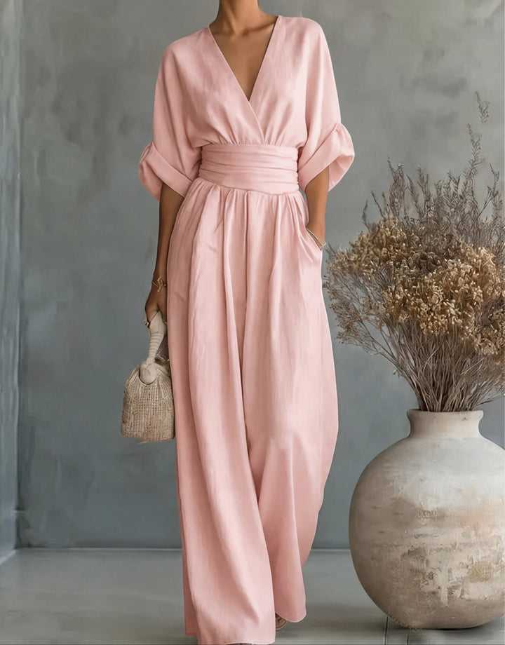 Sanna – Tyylikäs ja laskeutuva jumpsuit