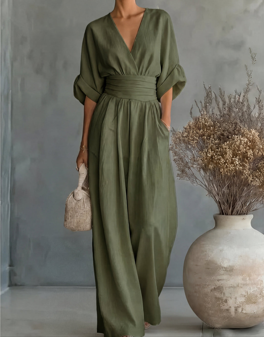 Sanna – Tyylikäs ja laskeutuva jumpsuit