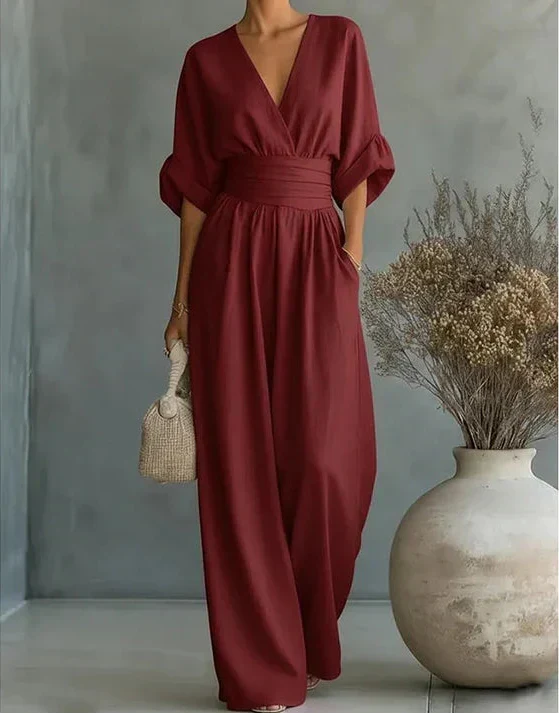 Sanna – Tyylikäs ja laskeutuva jumpsuit