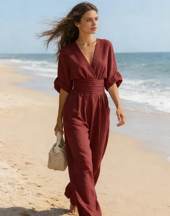 Sanna – Tyylikäs ja laskeutuva jumpsuit