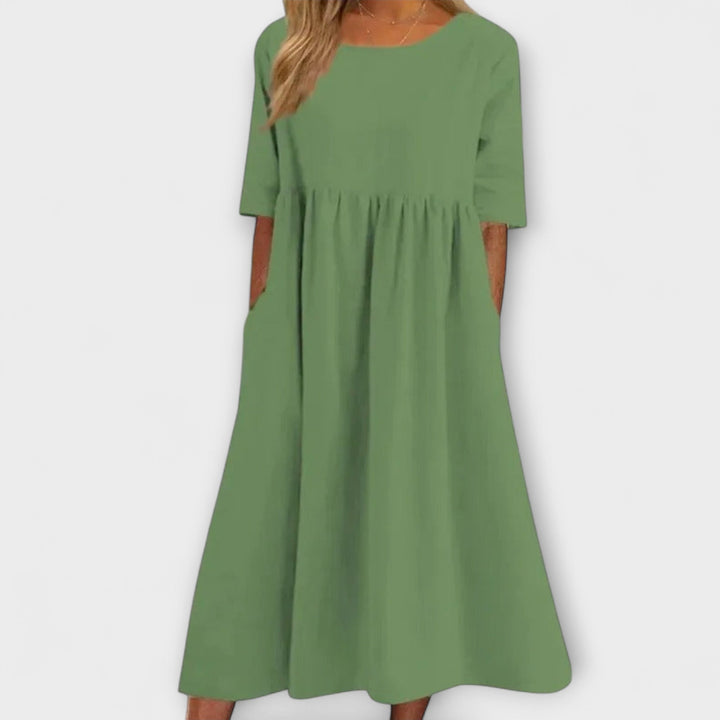 Anja - Vatsaa peittävä mekko